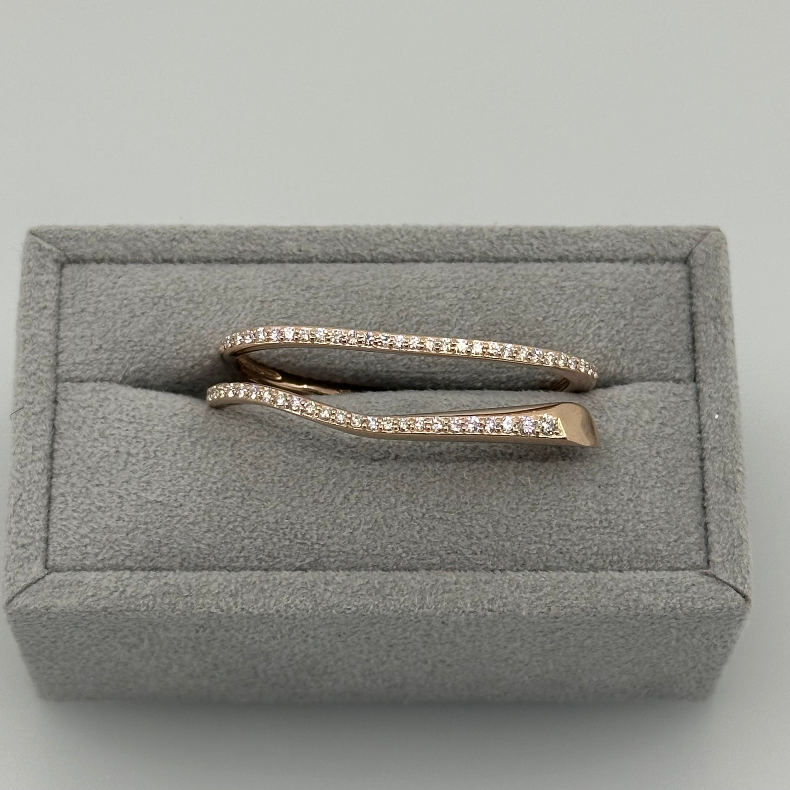 ［新作/シャイニーハグ］ リング ダイヤ