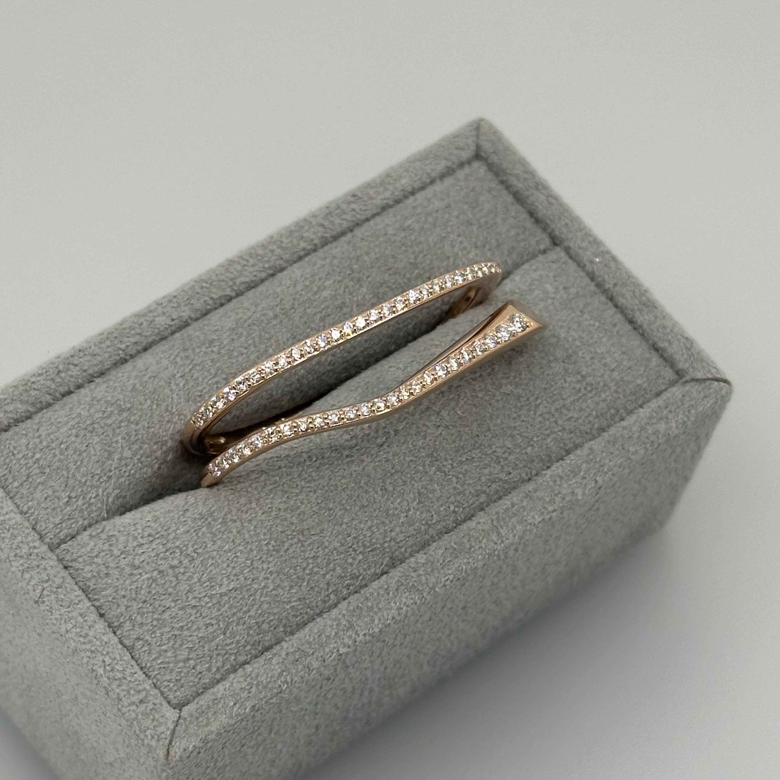 ［新作/シャイニーハグ］ リング ダイヤ