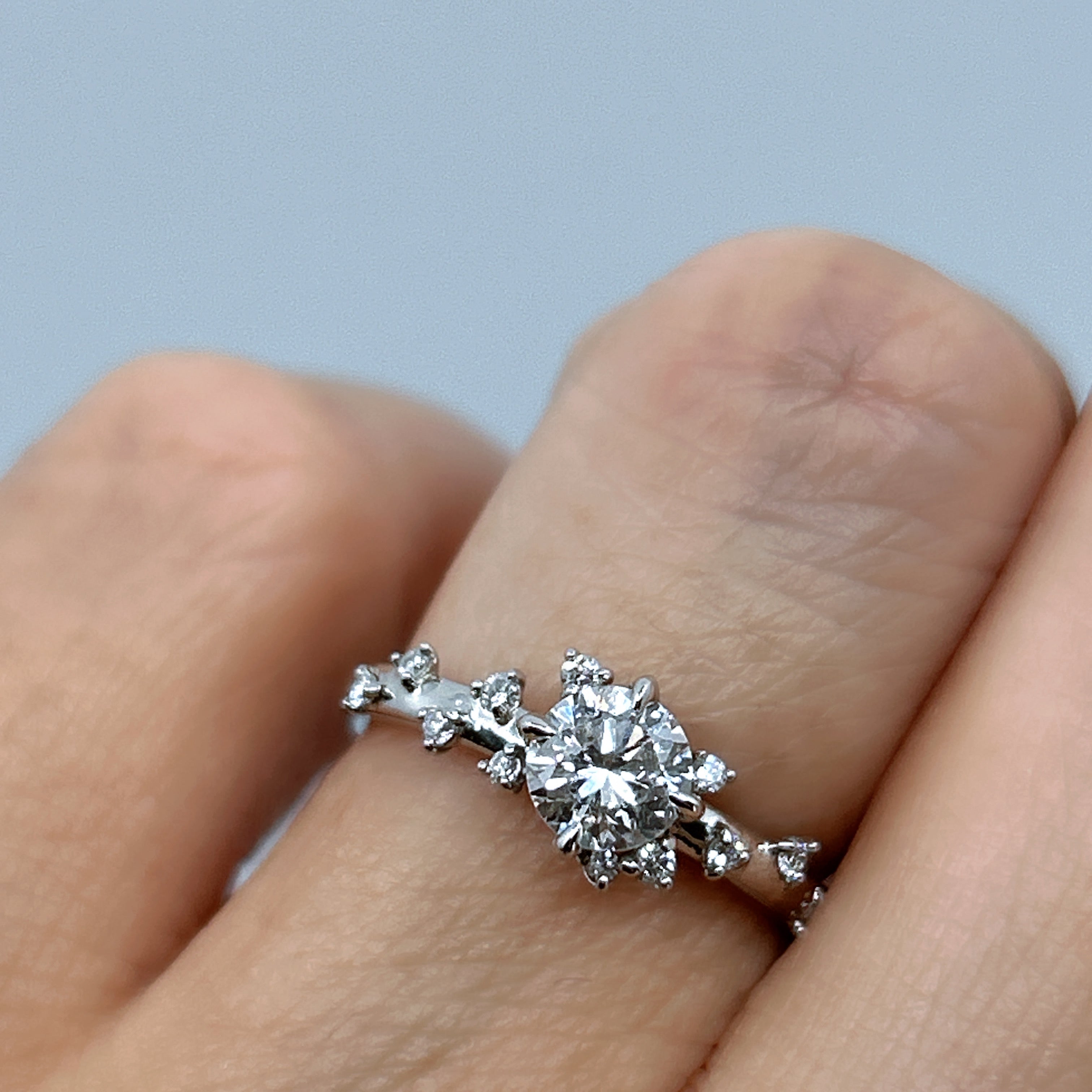 【プリコ】リング ダイヤ中石0.5ct RO〜SI G CGL｜A Jewelry Box 公式通販サイト