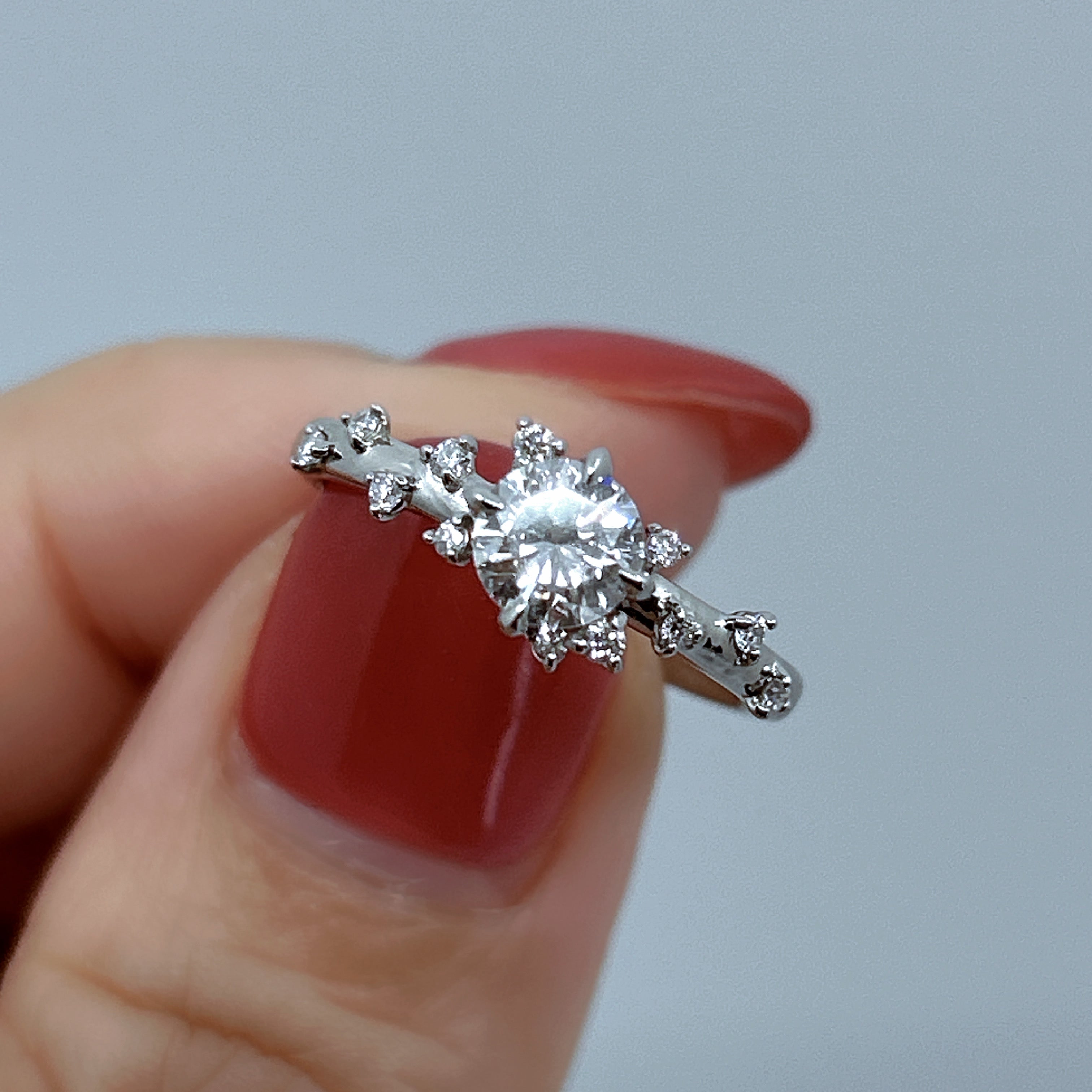 【プリコ】リング ダイヤ中石0.5ct RO〜SI G CGL｜A Jewelry Box 公式通販サイト