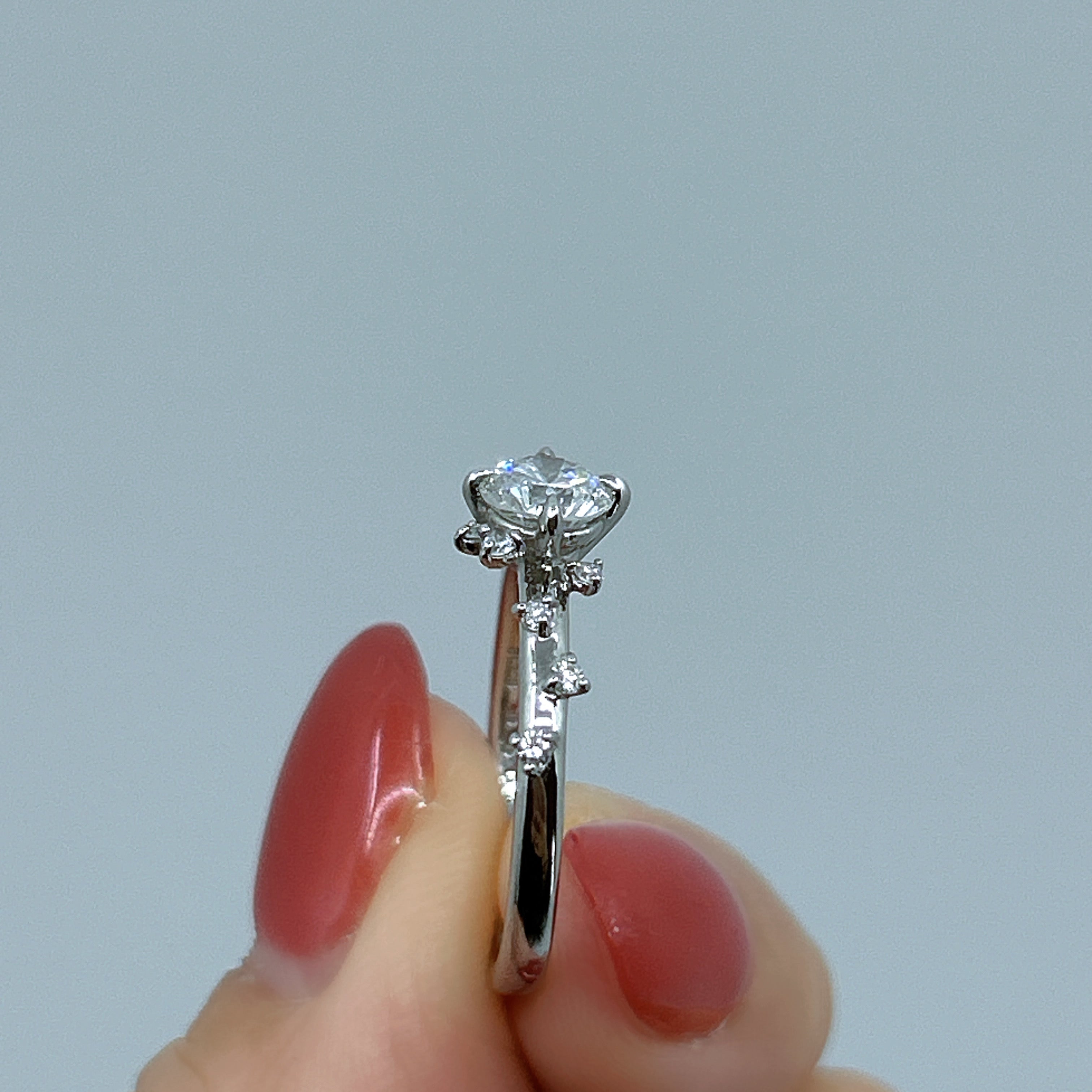 【プリコ】リング ダイヤ中石0.5ct RO〜SI G CGL｜A Jewelry Box 公式通販サイト