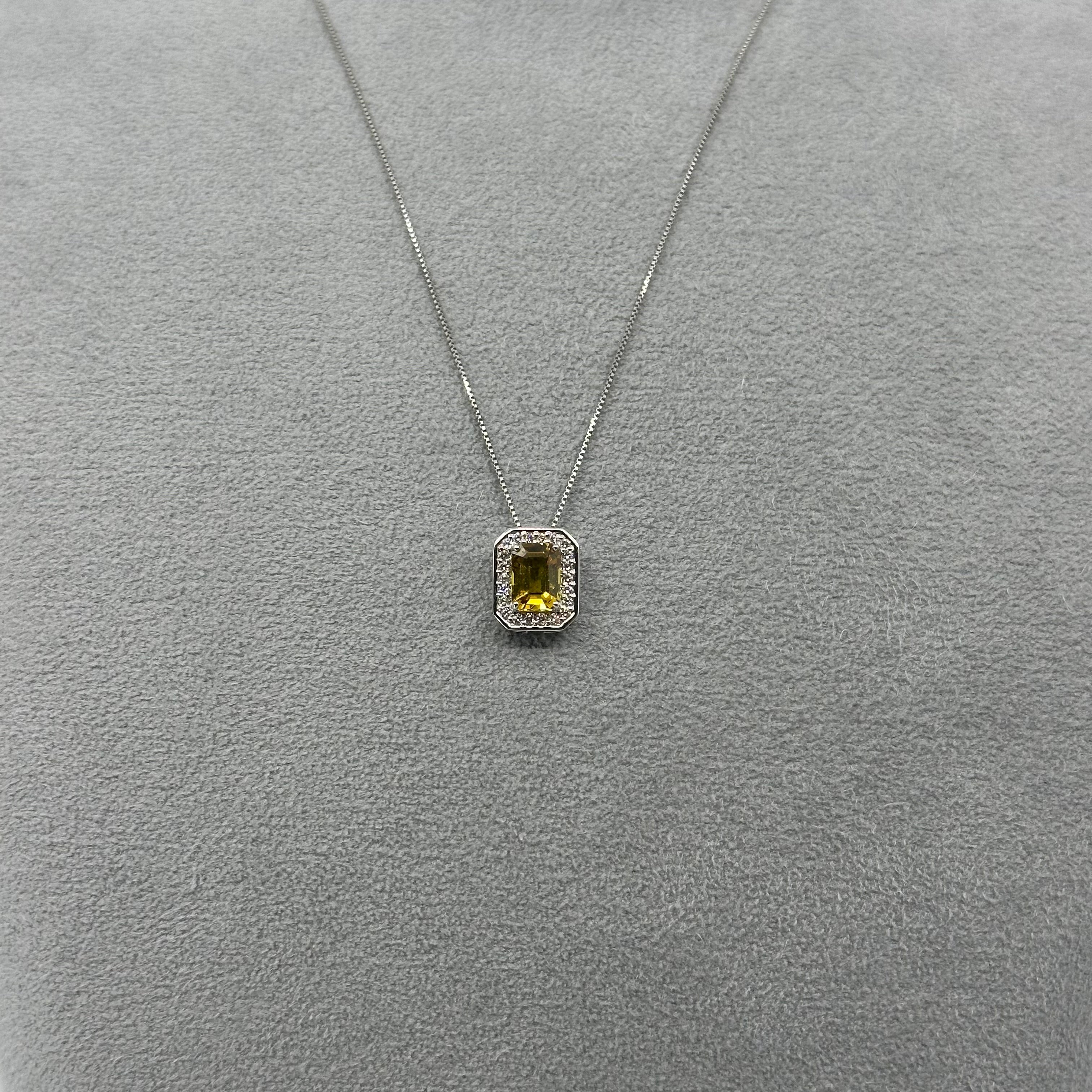 ［新作/各１点のみ/アリア］ネックレス　ファンシーサファイア