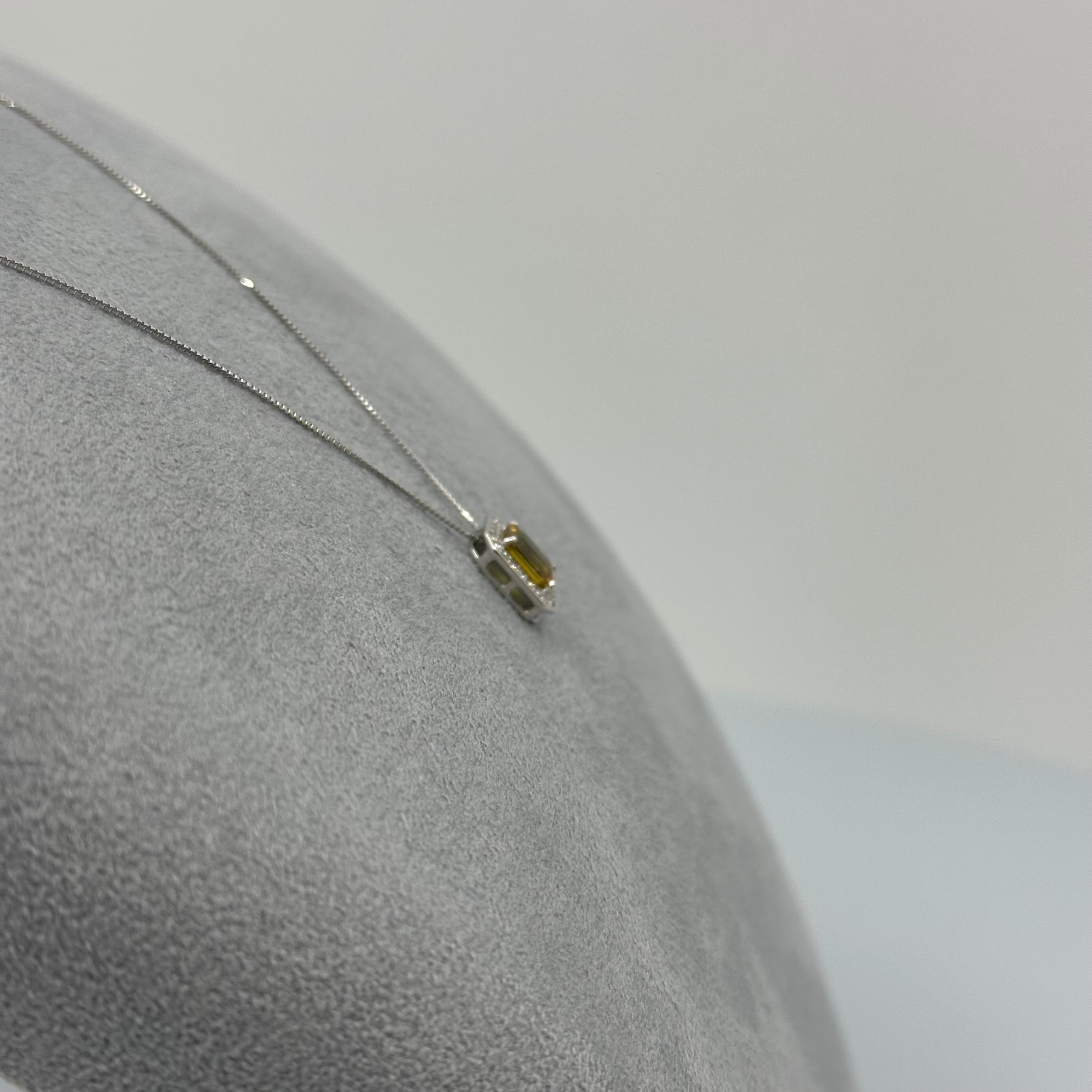 ［新作/各１点のみ/アリア］ネックレス　ファンシーサファイア