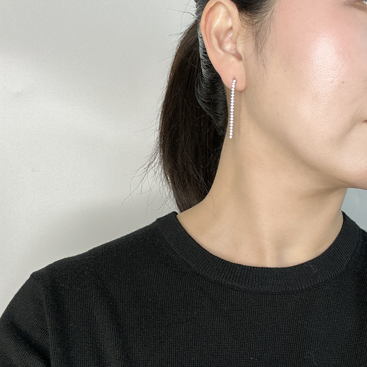 ［一点物/エタンスレ］ピアス ダイヤ 0.5ct前後×2｜A Jewelry Box 公式通販サイト