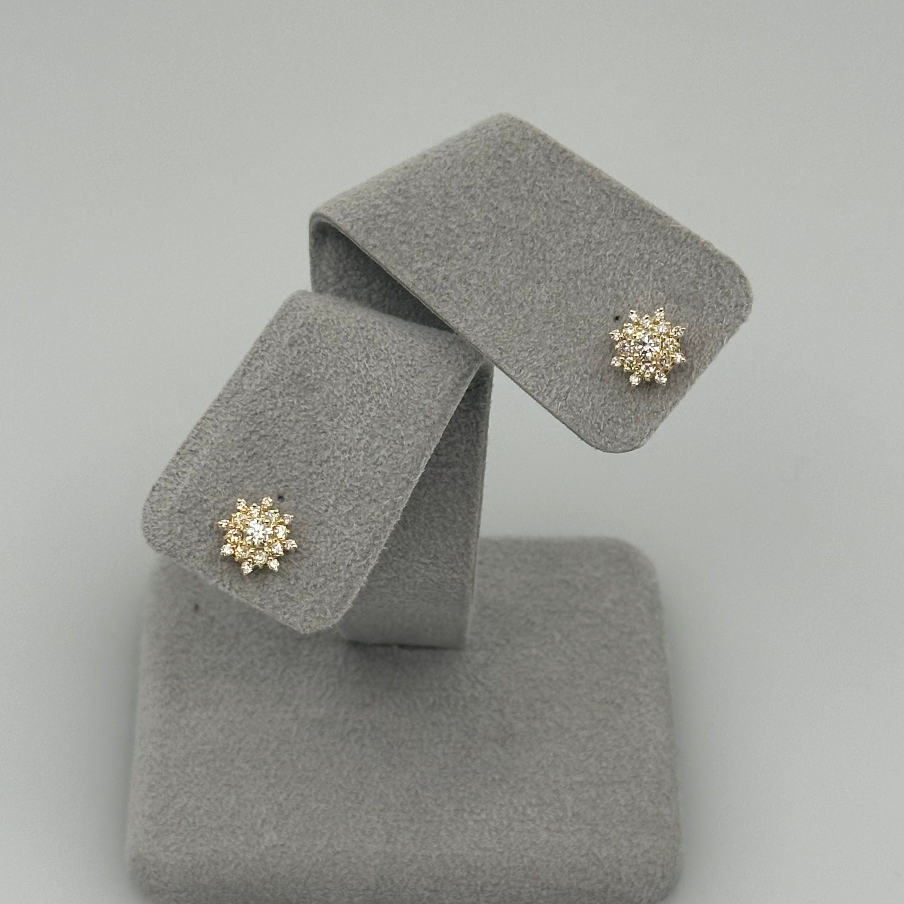 ［新作/フロコン］ピアス ダイヤ