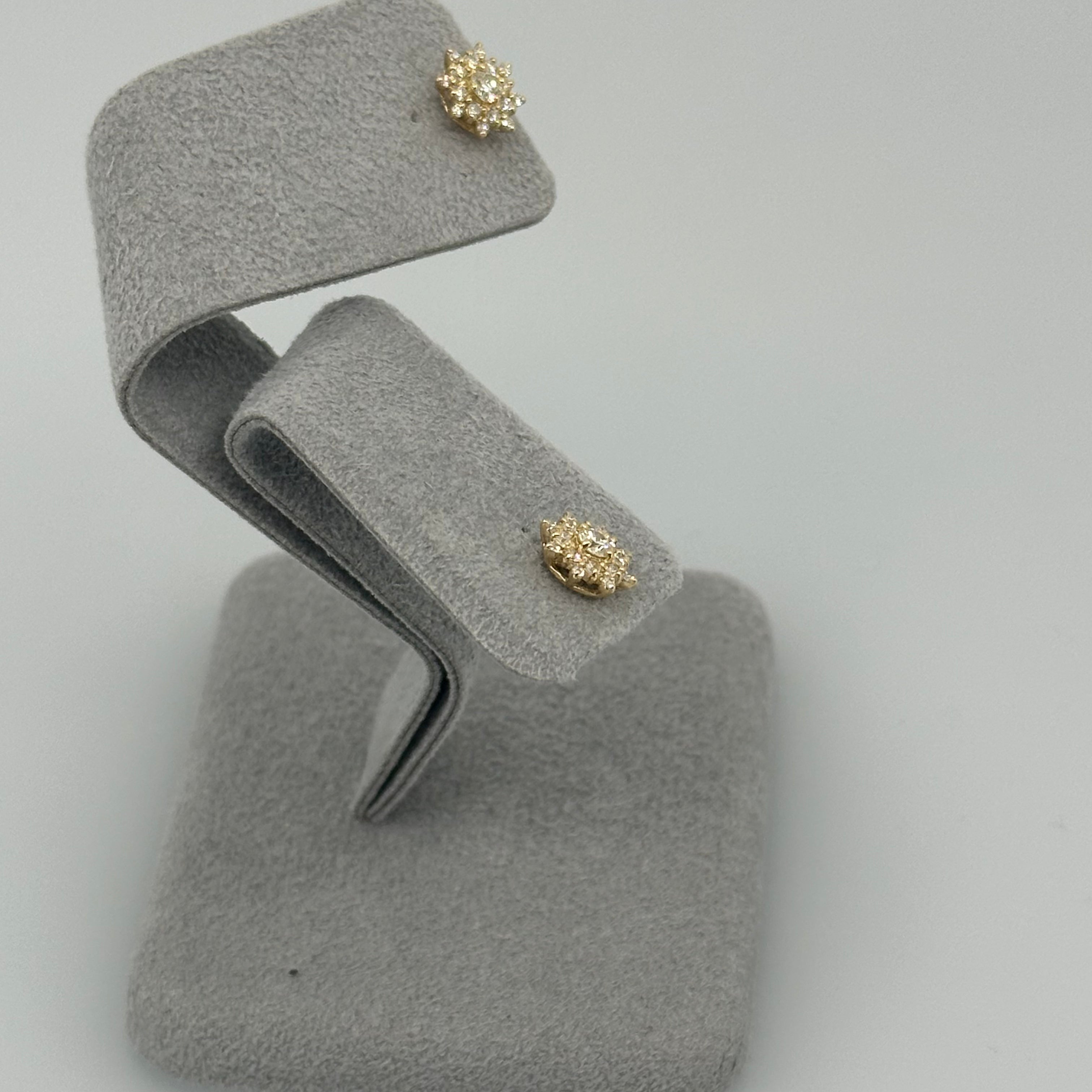 ［新作/フロコン］ピアス ダイヤ