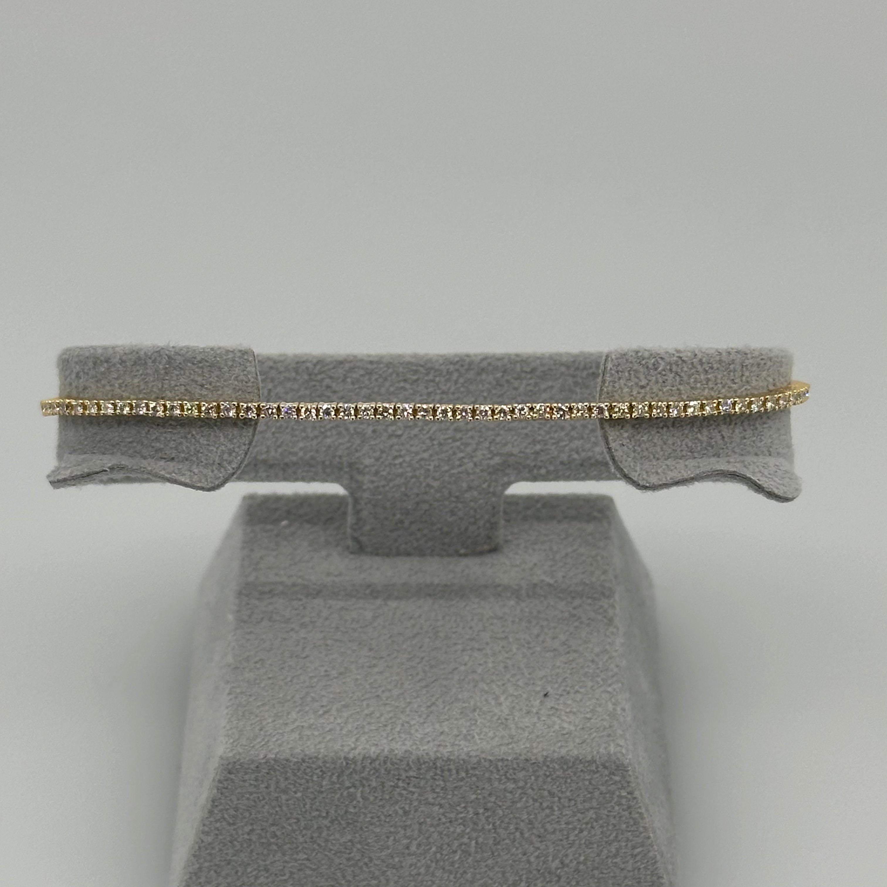 ［新作/ルセル］ブレス ダイヤ 1ct RO WG/YG