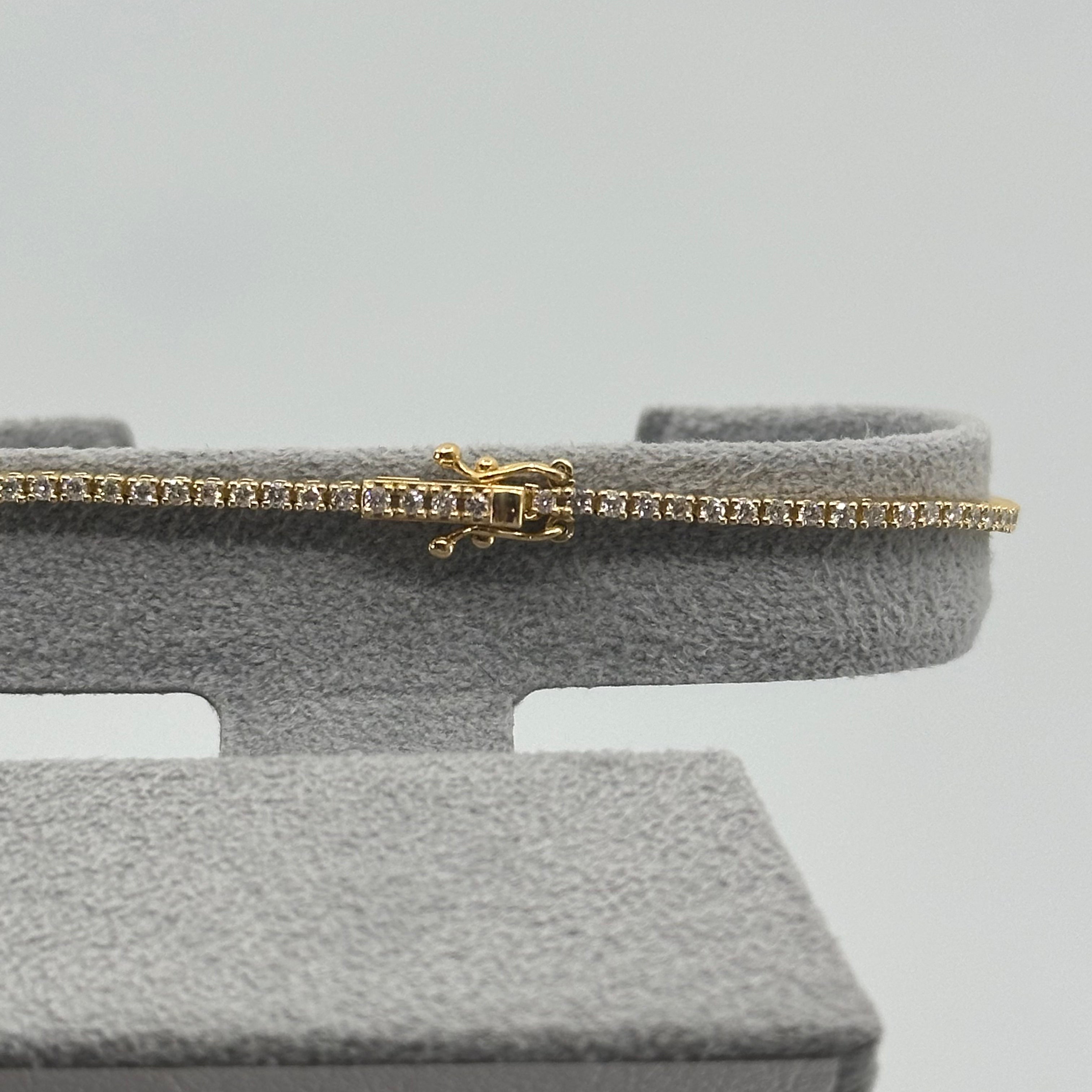 ［新作/ルセル］ブレス ダイヤ 1ct RO WG/YG