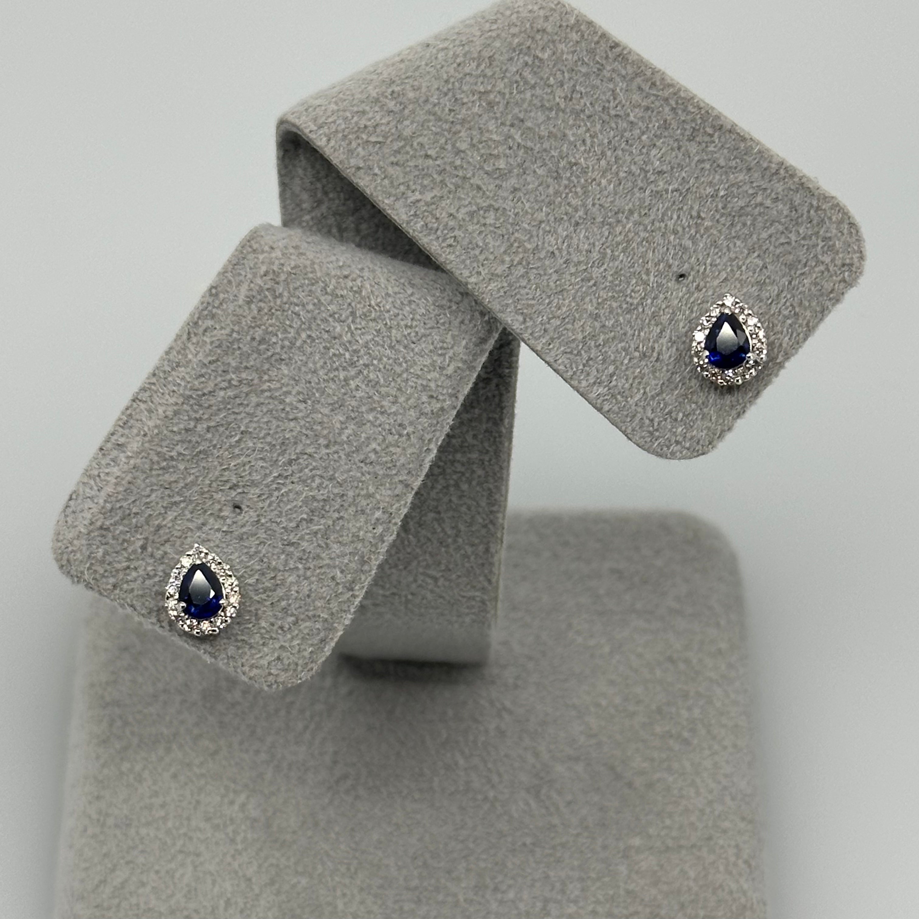 ［新作/個数限定］ピアス　ブルーサファイア　PS/PT