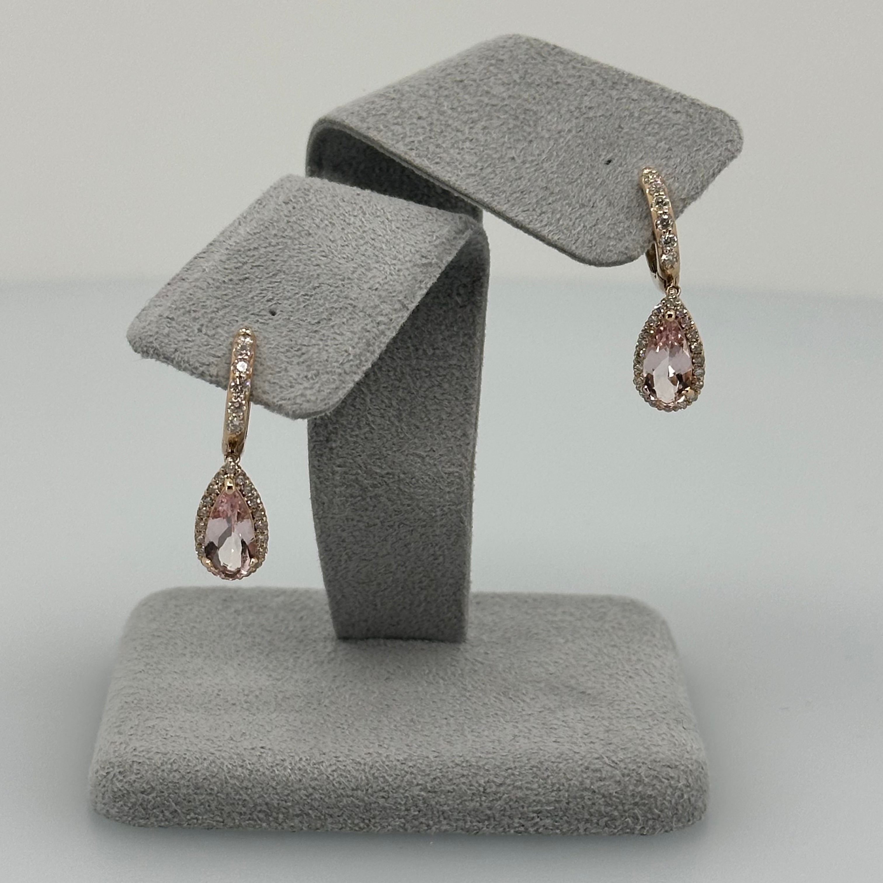 ［新作/個数限定］ピアス　モルガナイト PG/PS