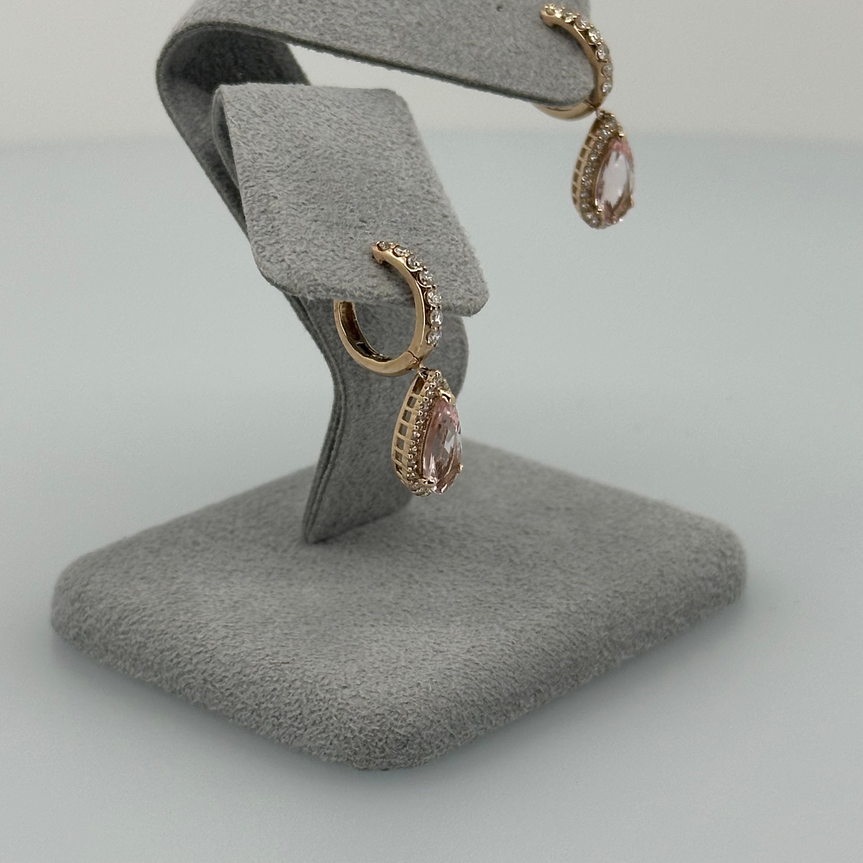 ［新作/個数限定］ピアス　モルガナイト PG/PS