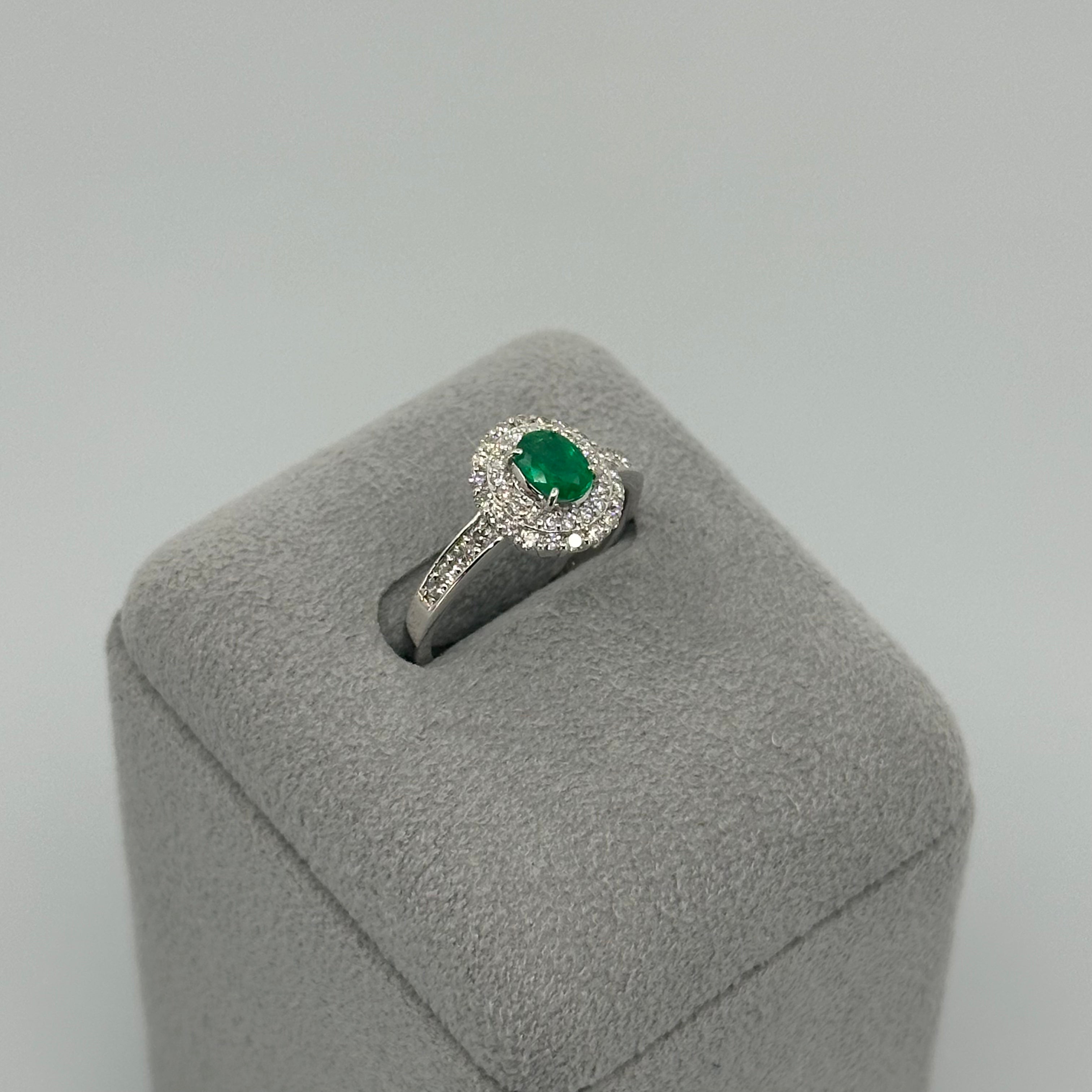 ［新作/１点限定］リング　エメラルド OV 2