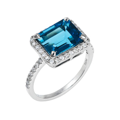 ［マドンナ］ リング ロンドンブルートパーズ