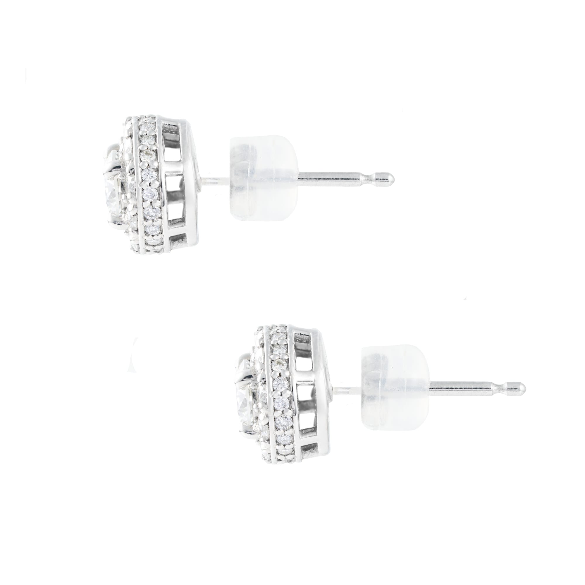 中石0.3CTポインターシリーズ パヴェピアス｜A Jewelry Box 公式通販サイト