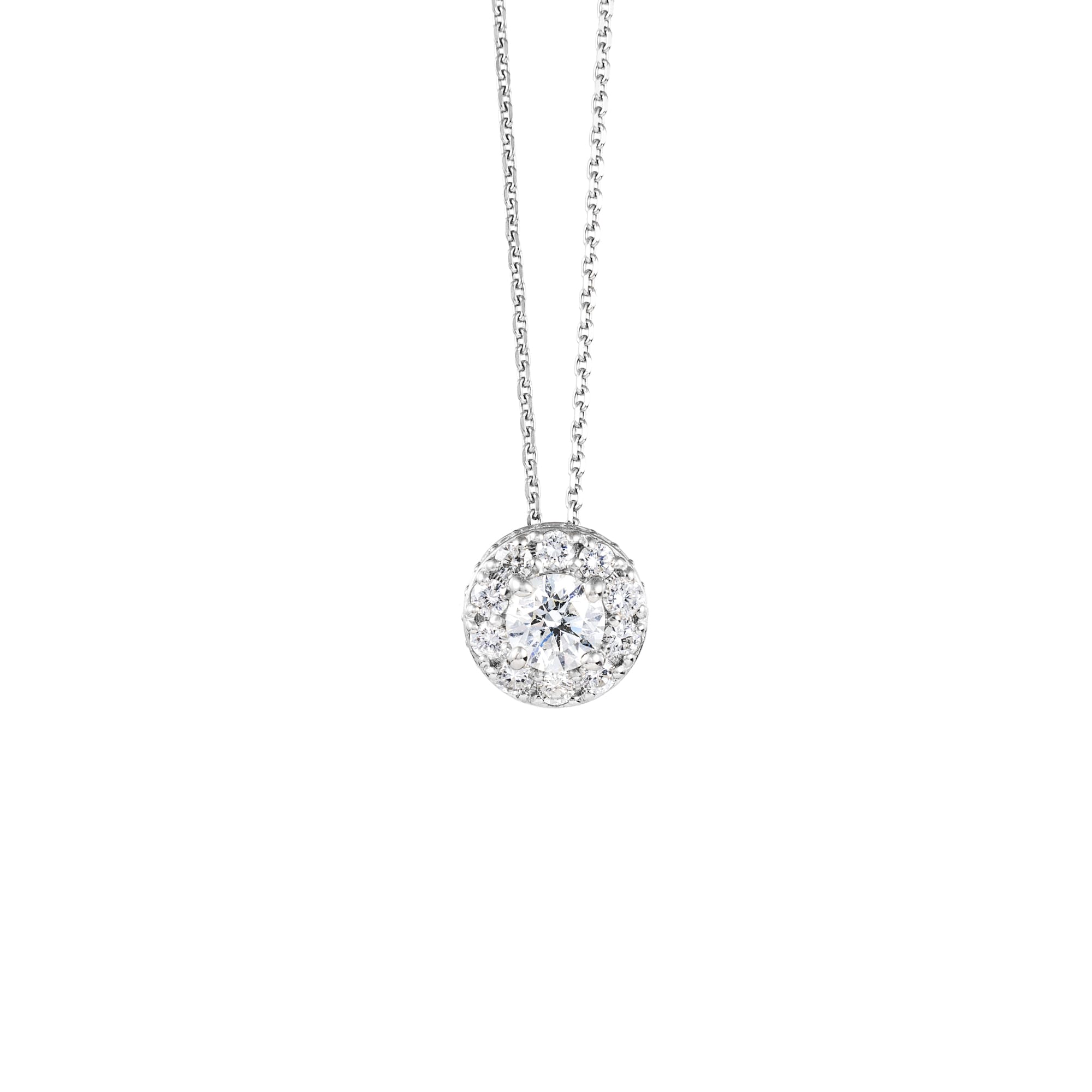 中石0.3ポインターシリーズパヴェネックレス｜A Jewelry Box 公式通販サイト