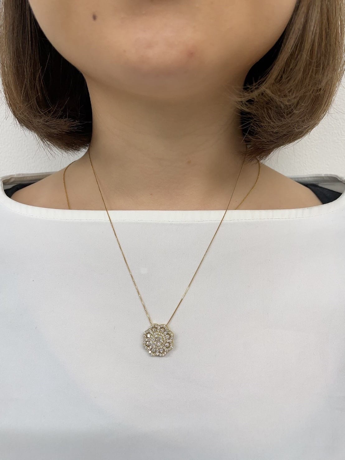 丸い花　NC｜A Jewelry Box 公式通販サイト