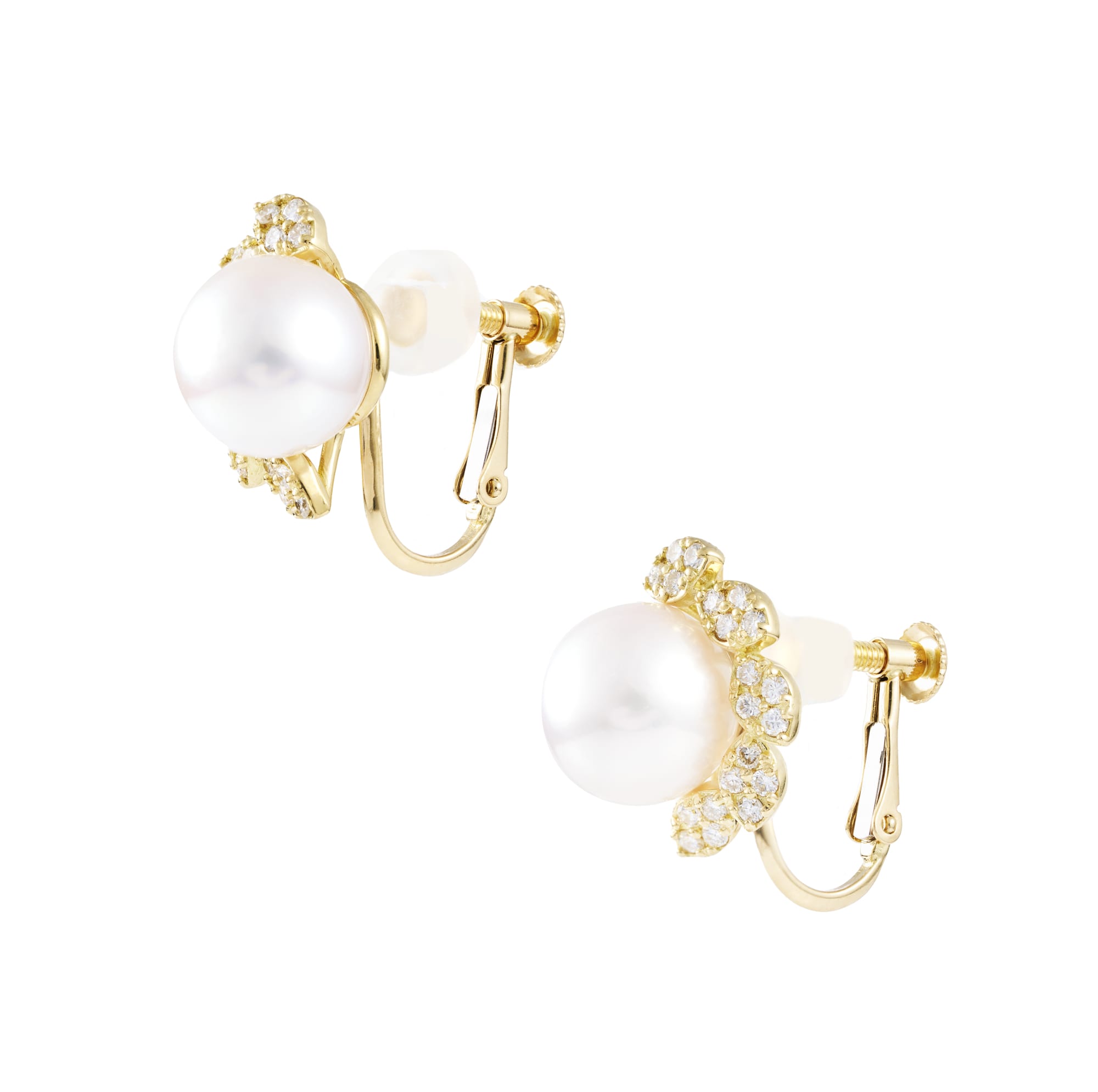 ［アマリリス］ピアス あこや真珠8mｍ｜A Jewelry Box 公式通販サイト