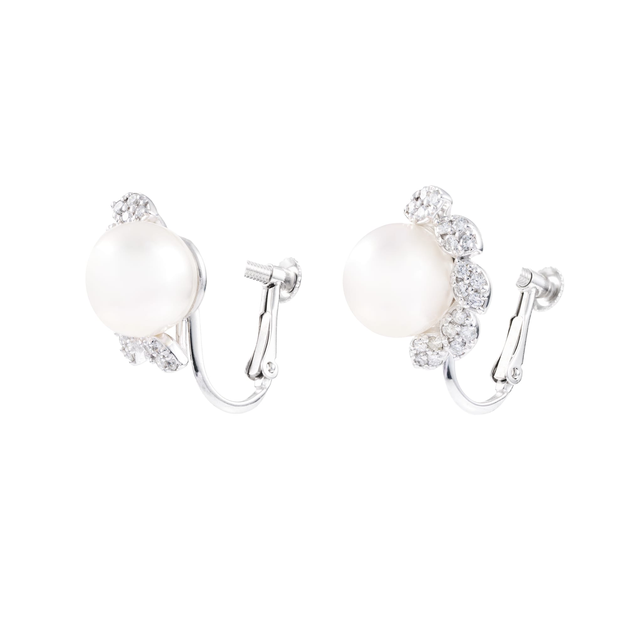 ［アマリリス］ピアス あこや真珠8mｍ｜A Jewelry Box 公式通販サイト