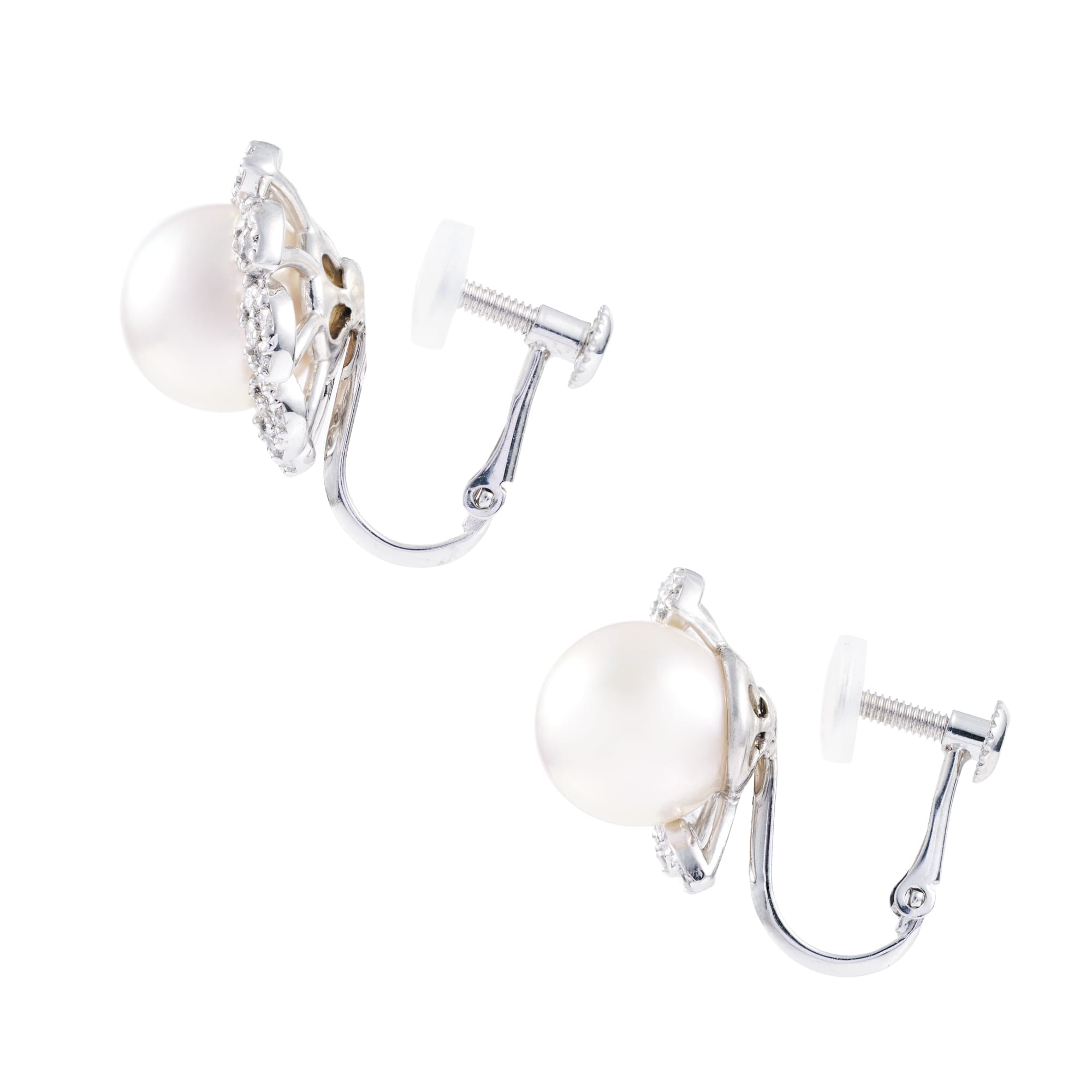 ［アマリリス］ピアス あこや真珠8mｍ｜A Jewelry Box 公式通販サイト