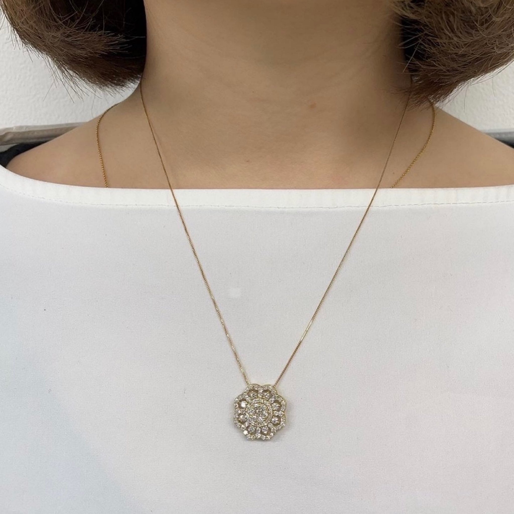 丸い花　NC｜A Jewelry Box 公式通販サイト