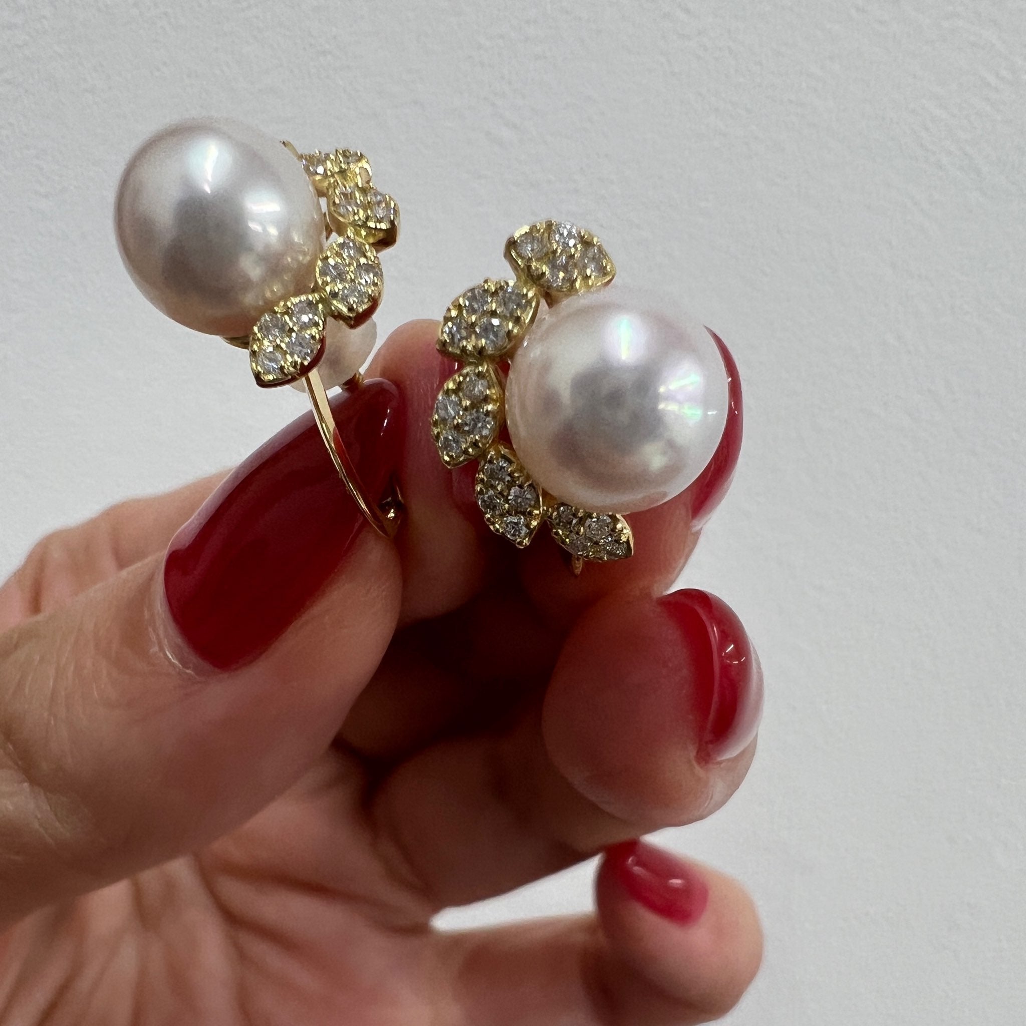 ［アマリリス］ピアス あこや真珠8mｍ｜A Jewelry Box 公式通販サイト