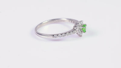トリリアントカットデマントイドガーネット｜A Jewelry Box 公式通販サイト