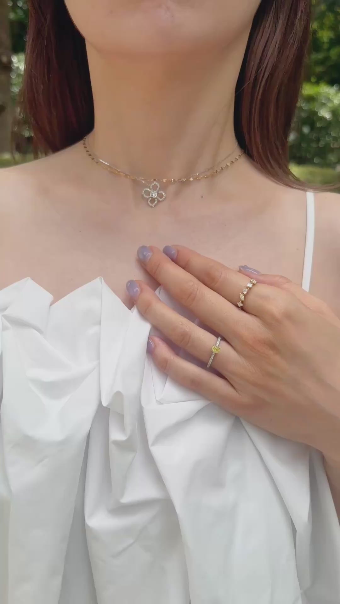 ペタルK18YG］ 地金ネックレス | A Jewelry Box公式サイト｜櫻井彩子の