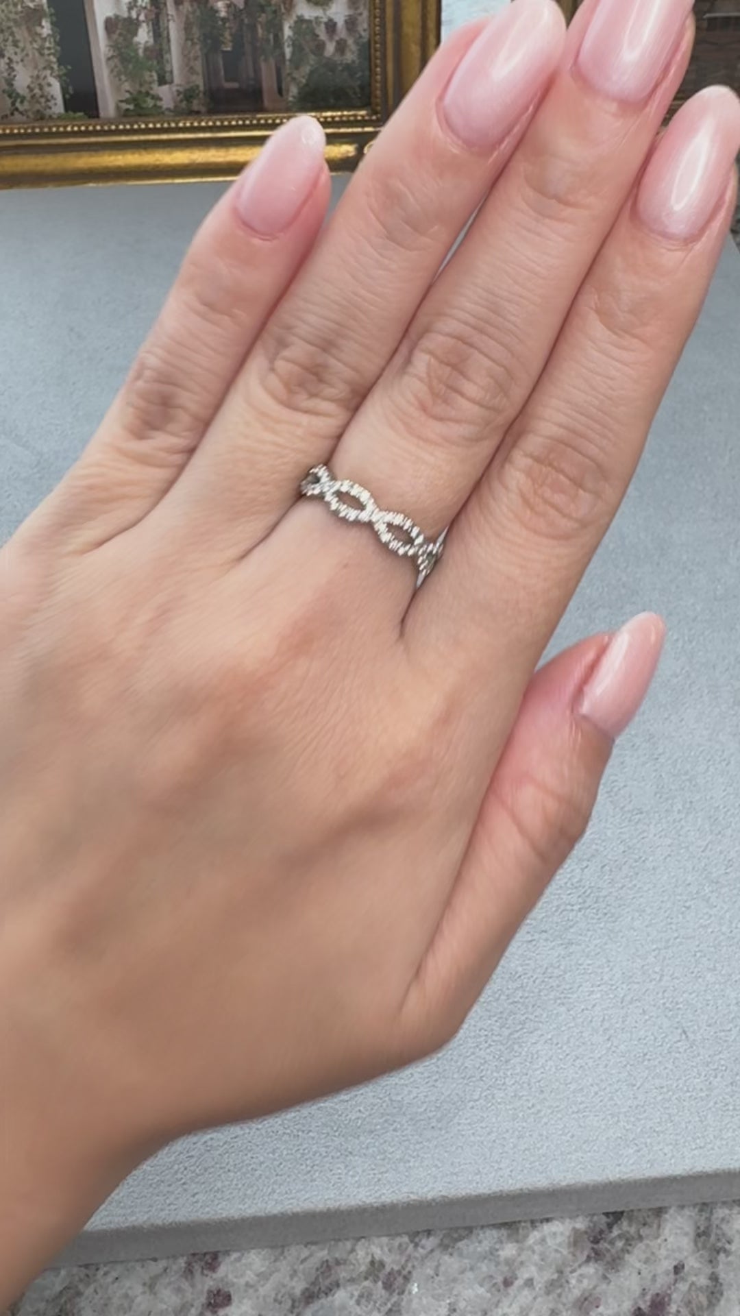 アポトラピッコロ］ ダイヤモンドフルエタニティリング | A Jewelry