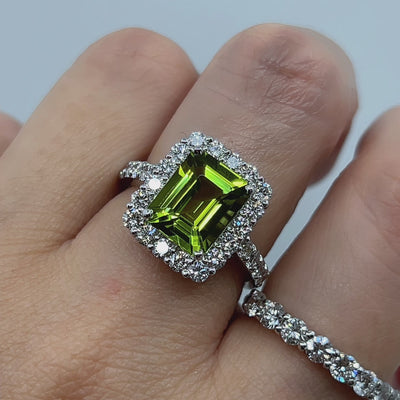 【チュチュの音色】リング ペリドット 中石3ct前後 SQ｜A Jewelry Box 公式通販サイト