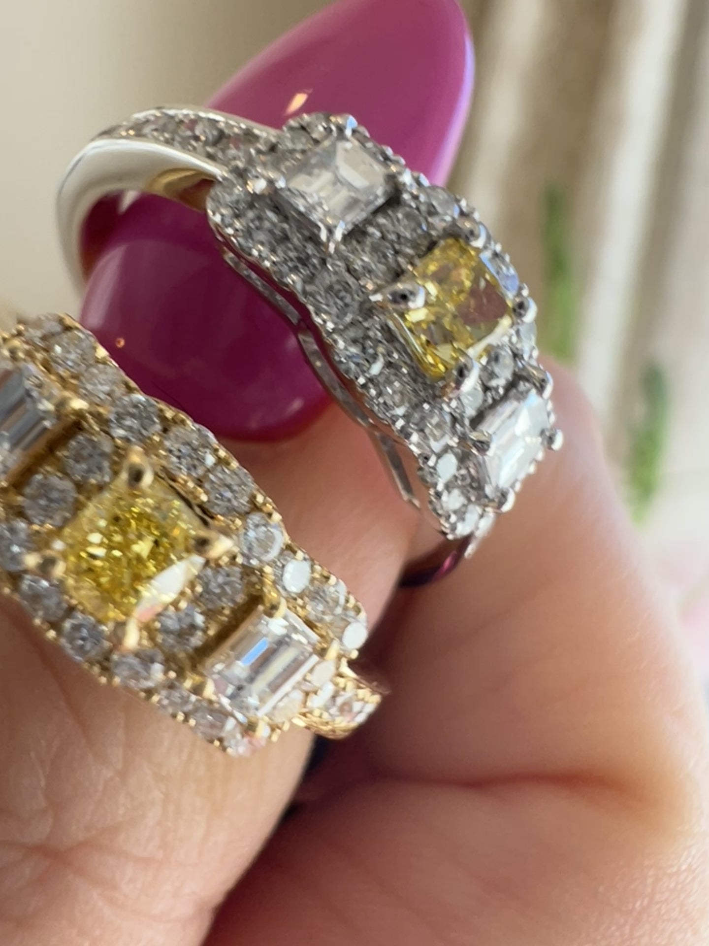 FVY SI2〜FIY SI1 CGL EM イエローダイヤ リング　K18YG｜A Jewelry Box 公式通販サイト