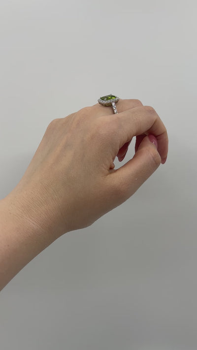 【チュチュの音色】リング ペリドット 中石3ct前後 SQ｜A Jewelry Box 公式通販サイト