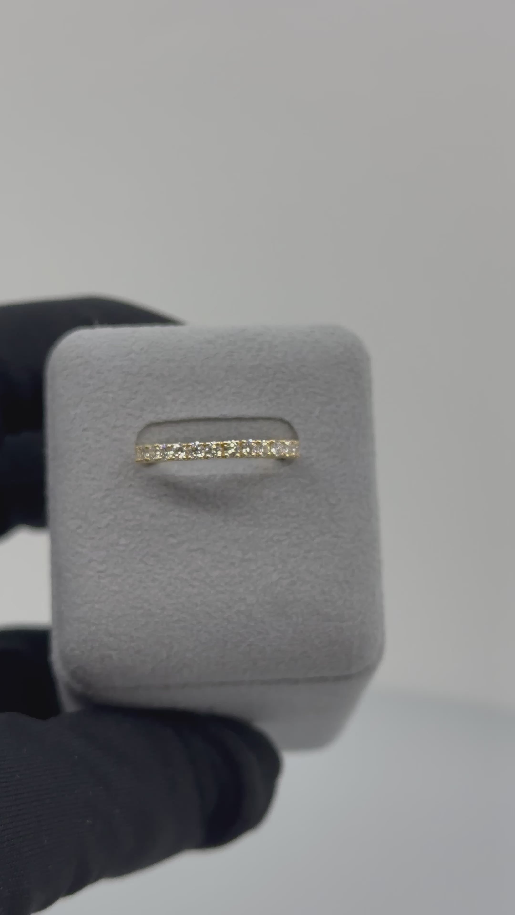 フィルグラン］ ダイヤモンドハーフエタニティリング | A Jewelry Box