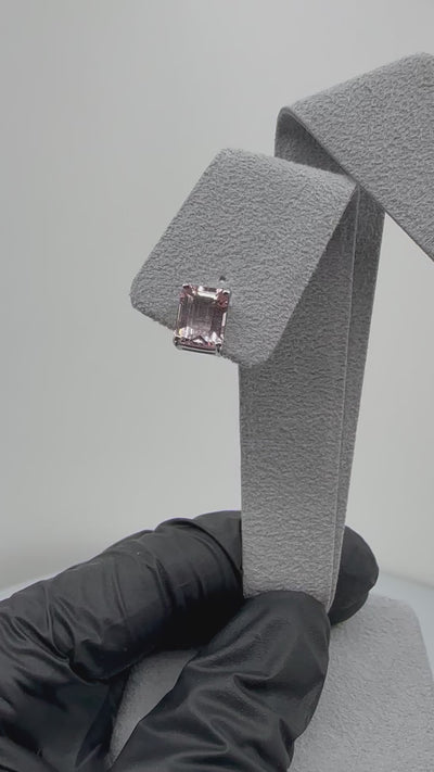 【フロリナ】ピアス モルガナイト 2ct前後×2 SQ｜A Jewelry Box 公式通販サイト