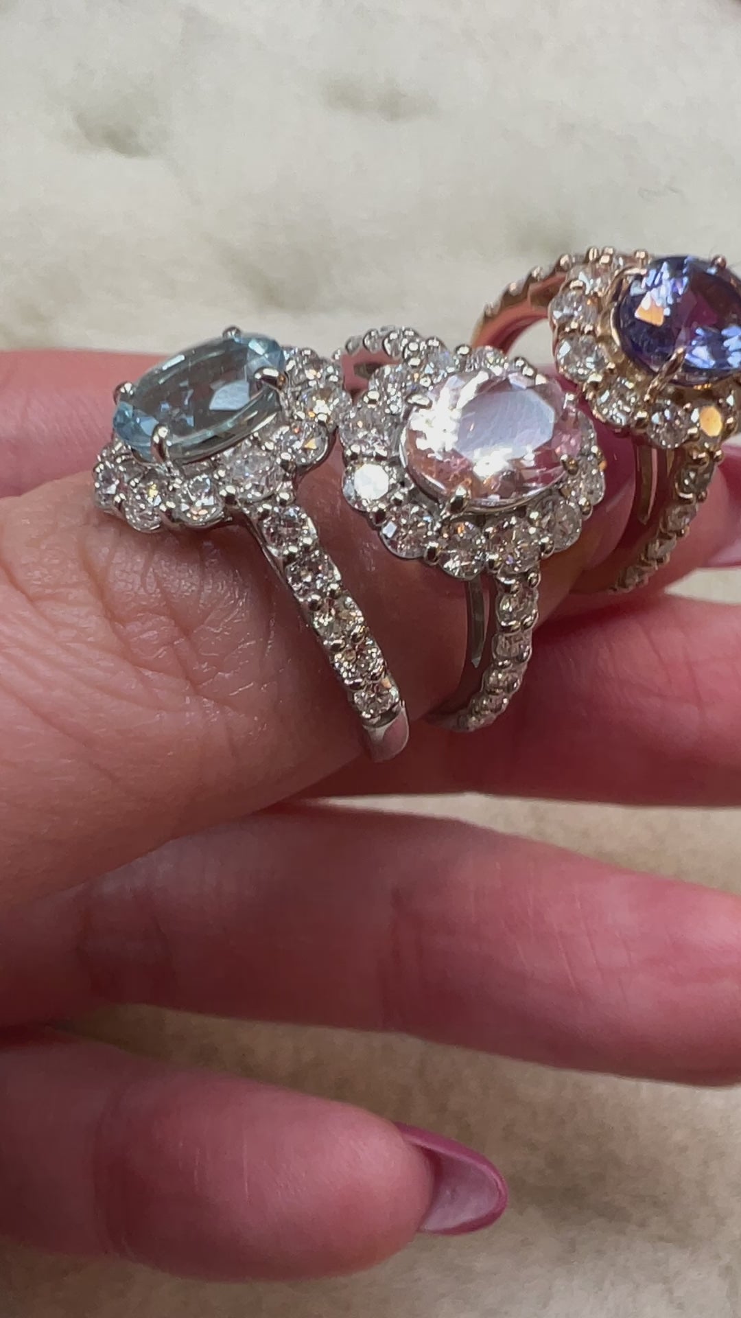 たまご AQキャサリン妃 リング〜VSクオリティ｜A Jewelry Box 公式通販サイト