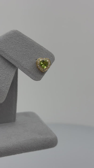 ［新作/エルダンジュ］ピアス ペリドット 0.5ct×2 HS｜A Jewelry Box 公式通販サイト