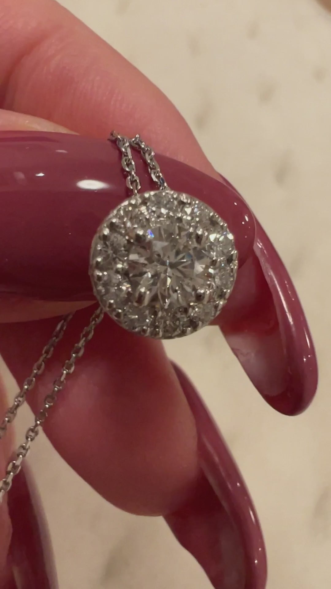 中石0.3ポインターシリーズパヴェネックレス｜A Jewelry Box 公式通販サイト