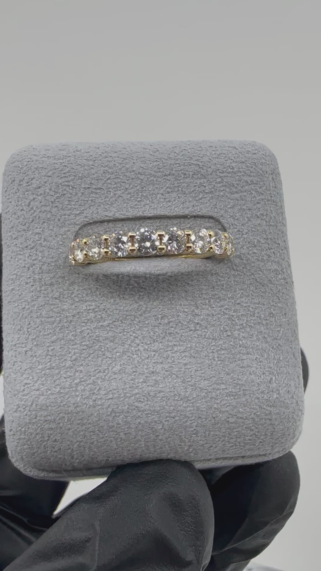 ミエル］ ダイヤモンドハーフエタニティリング | A Jewelry Box公式