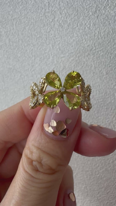［クロシェ］リング カナリートルマリン 2ct PS｜A Jewelry Box 公式通販サイト