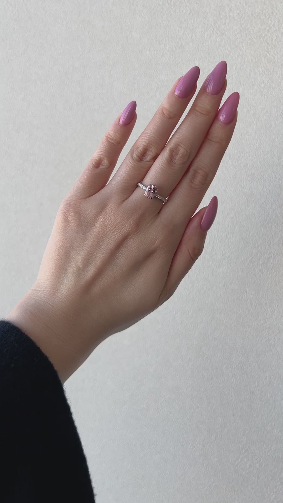 マリンちゃん（ラメールの恋人）モルガナイトPTリング｜A Jewelry Box 公式通販サイト
