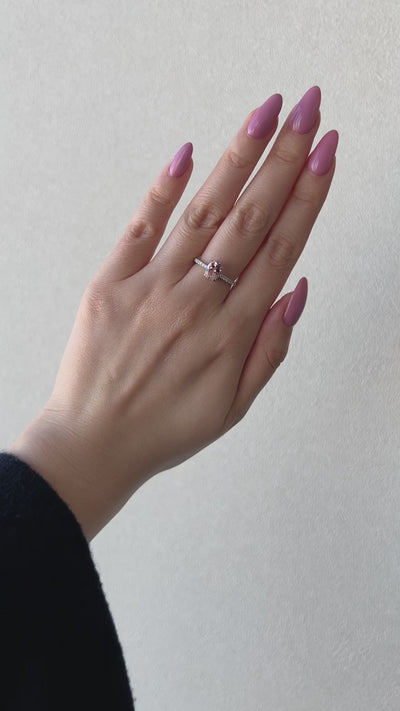 マリンちゃん（ラメールの恋人）モルガナイトPTリング｜A Jewelry Box 公式通販サイト