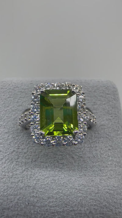 【チュチュの音色】リング ペリドット 中石3ct前後 SQ｜A Jewelry Box 公式通販サイト