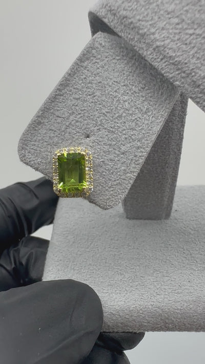 ［新作/ベイビーベイビーマドンナ］　ペリドット　ピアス　トータル2ct｜A Jewelry Box 公式通販サイト