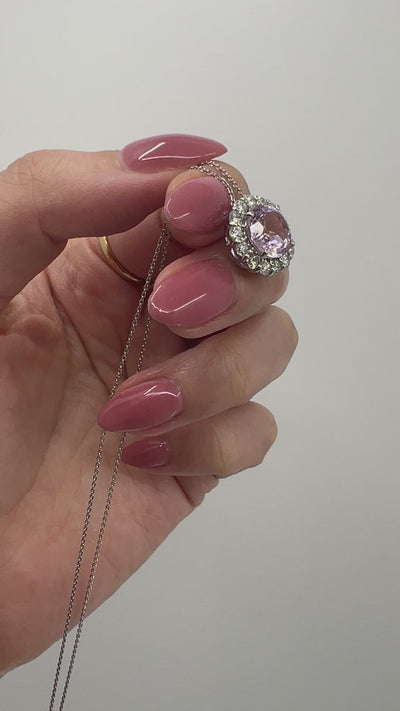 【2本限定/廃盤/まんまるちゃん】ネックレス クンツァイト 中石3ct前後 RO｜A Jewelry Box 公式通販サイト