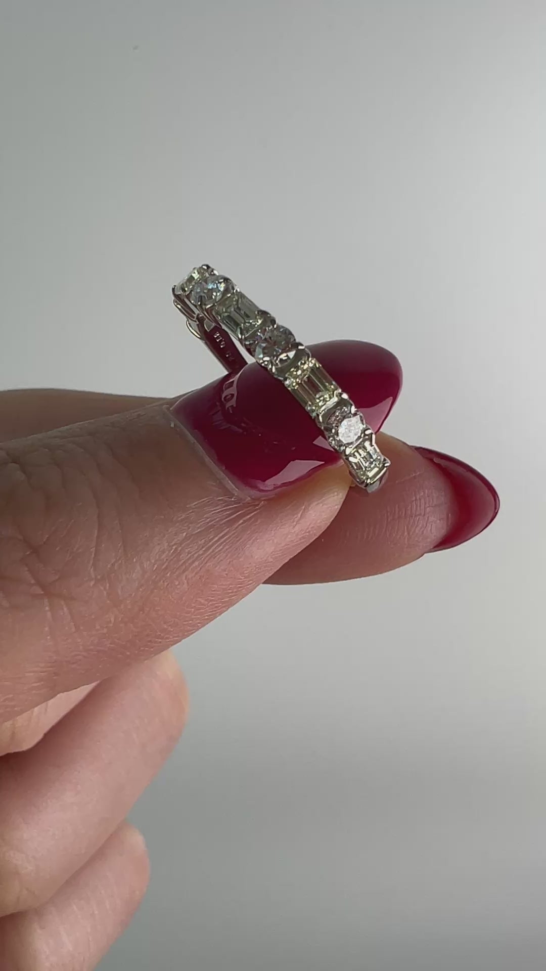 [ノンシャラン］リング ダイヤ 0.8ct RO BG PT K18YG｜A Jewelry Box 公式通販サイト
