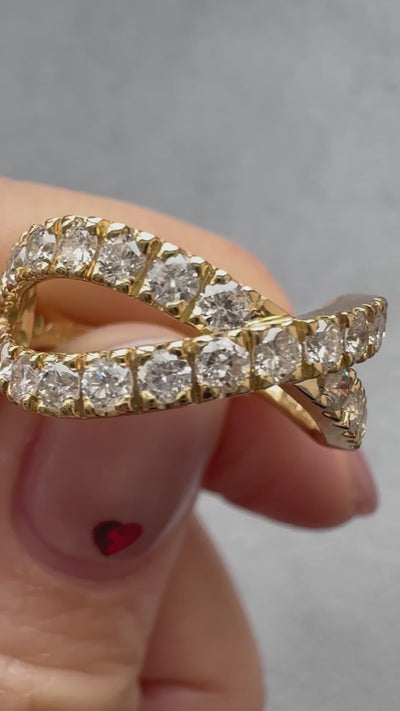あひるインフィニティーリング D1.5ct前後 PT/K18YG/K18PG〜｜A Jewelry Box 公式通販サイト