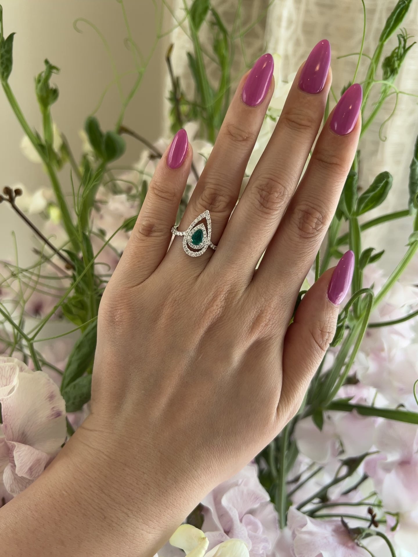 ブランシェ　PS エメラルド リング｜A Jewelry Box 公式通販サイト