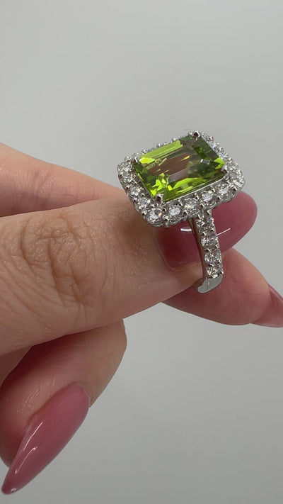【チュチュの音色】リング ペリドット 中石3ct前後 SQ｜A Jewelry Box 公式通販サイト