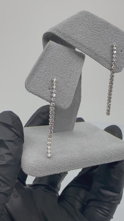 ［一点物/エタンスレ］ピアス ダイヤ 0.5ct前後×2｜A Jewelry Box 公式通販サイト