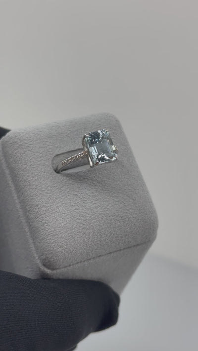 【フロリナ】リング モルガナイト/アクア/ペリドット 2ct前後 SQ｜A Jewelry Box 公式通販サイト